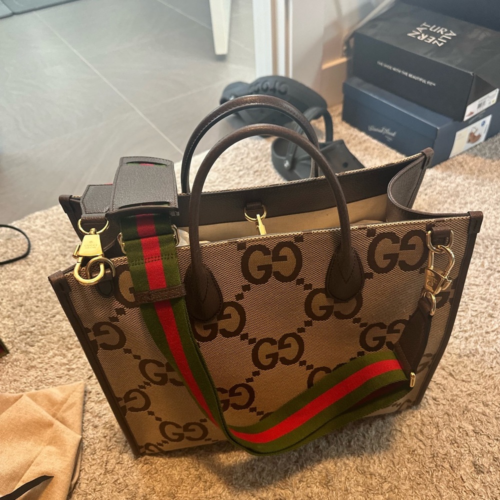 Gucci Tote Bag with Jumbo GG